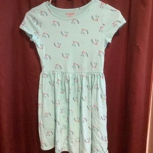 Cat & Jack shirt sleeve dress size M